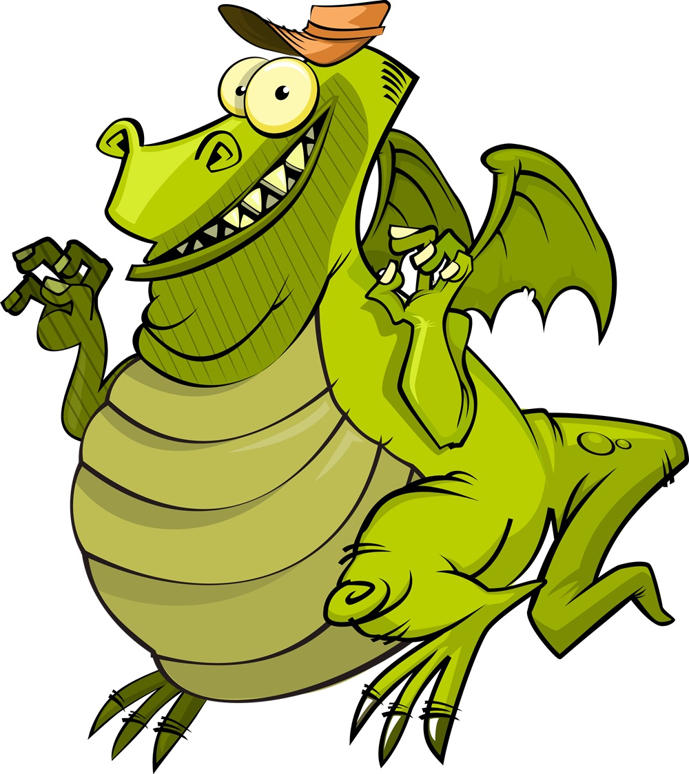 Dragon Clip Art - Drawing (1000x1124)