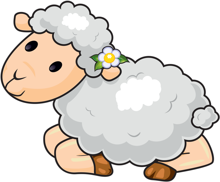 Nativity Sets - Sheep Clip Art (800x664)
