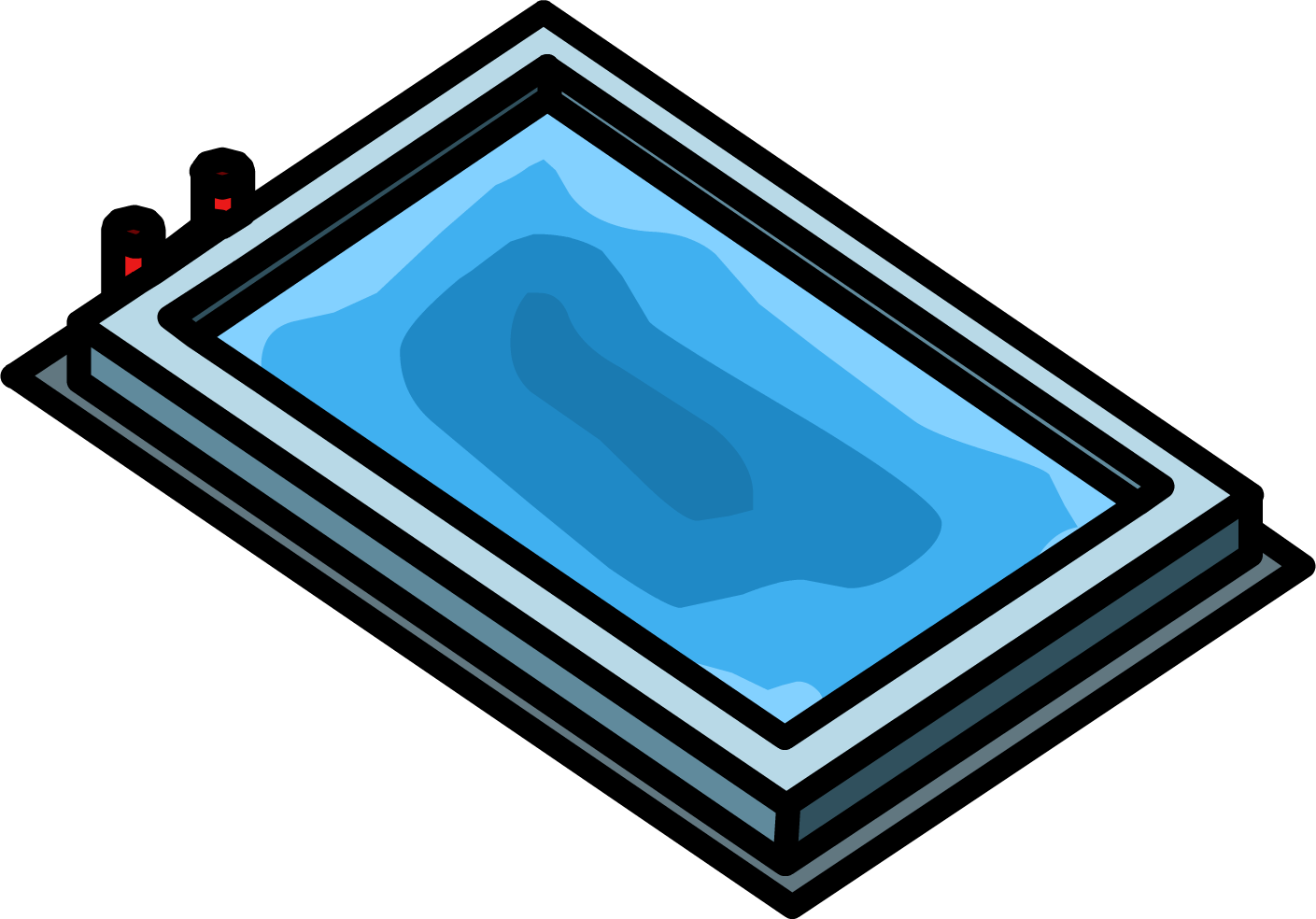 Swimming Pool - Graphic Design (1409x984)