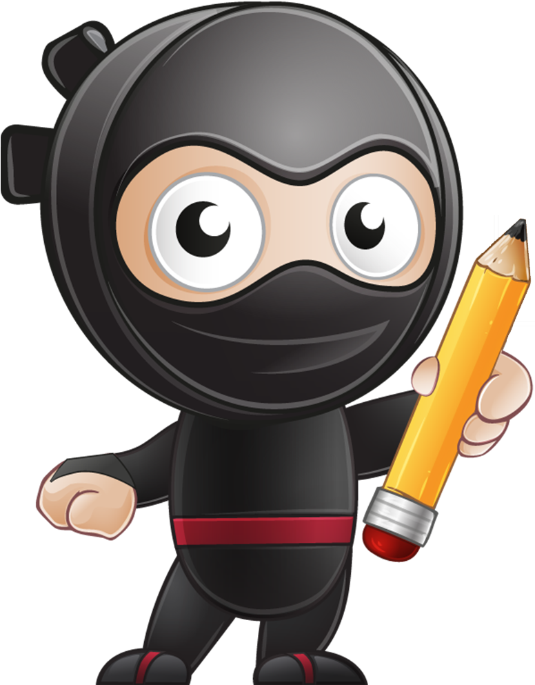 Ninja - Cartoon (775x1029)