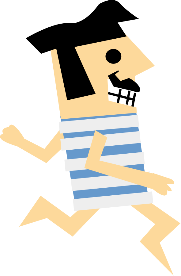 Runner Cliparts - Vector Graphics (591x900)