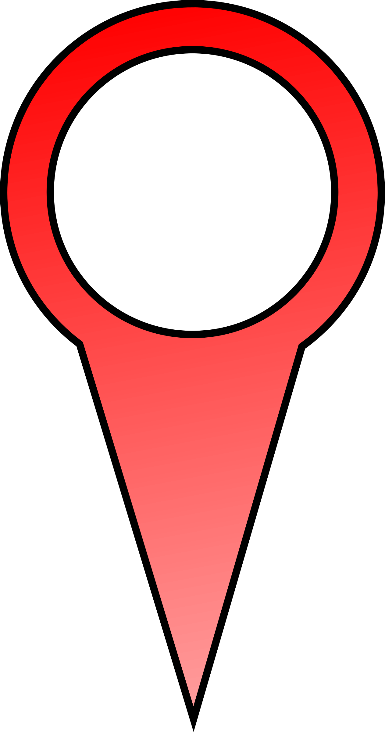 Pin - Clipart - Map Pin Clip Art (1263x2400)