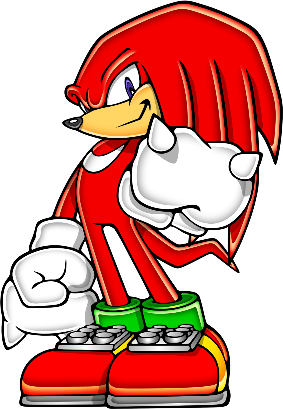 Knuckles ◊ - Knuckles Sonic The Hedgehog (944x1368)