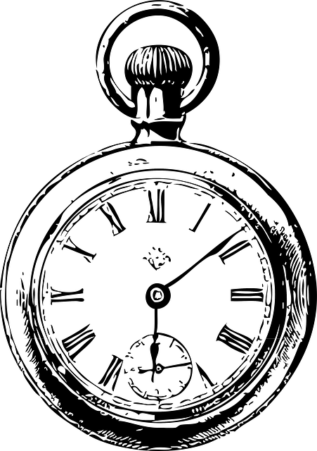 Free Image On Pixabay - Clock Drawing (451x640)