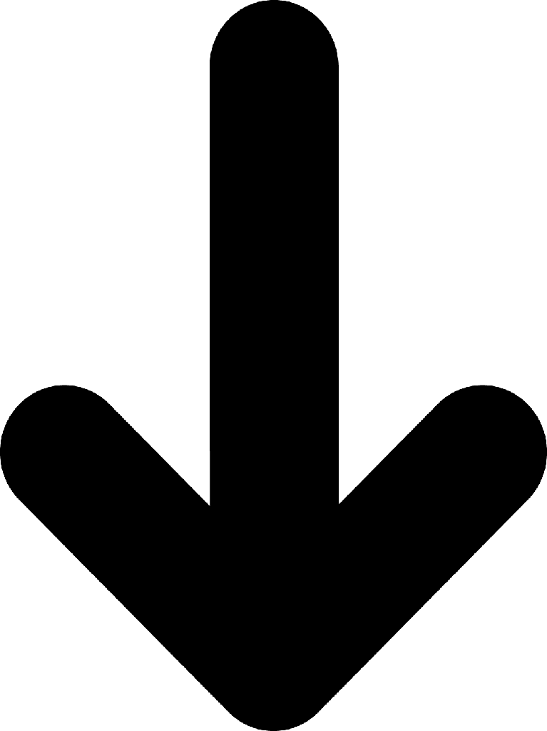 Symbol Image - Arrow Down (767x1024)