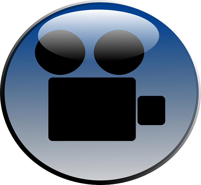 Video Camera Glossy Icon Clip Art - Video Camera Clip Art (640x592)