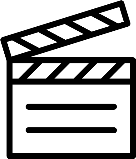 Size - Clapperboard Icon (512x512)