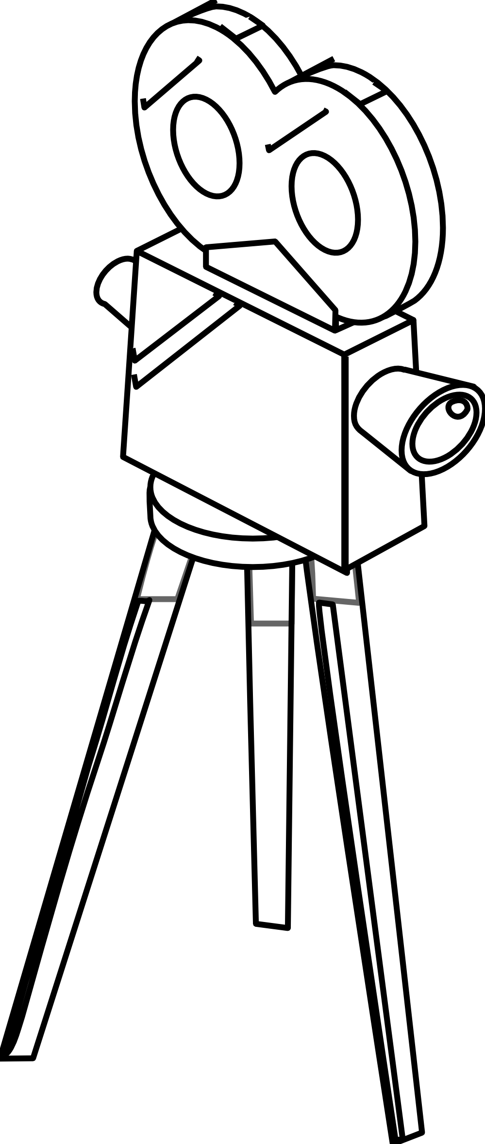 Video Camera - Coloring Book (999x2355)