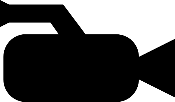 Movie Camera Film Png - Video Camera Logo Png (600x350)