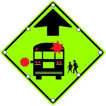 Stop For School Bus Sign (380x380)