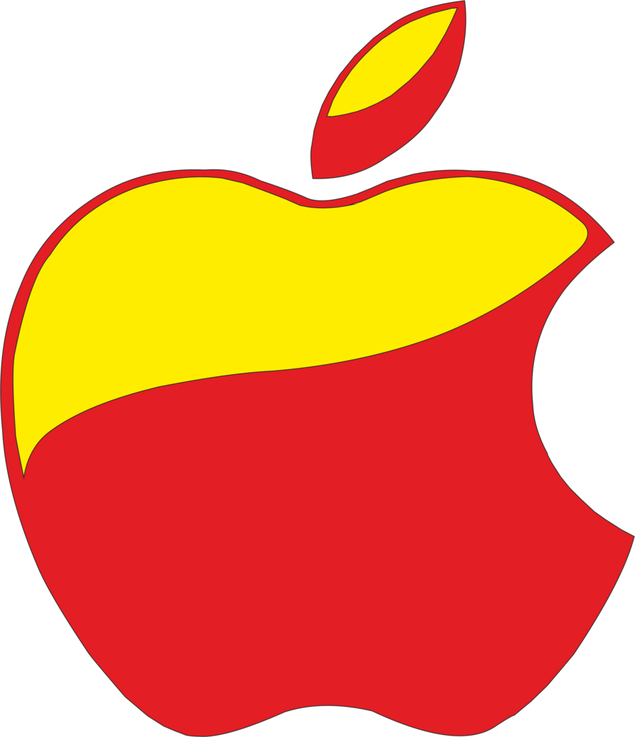 Red And Yellow Logos (900x1044)