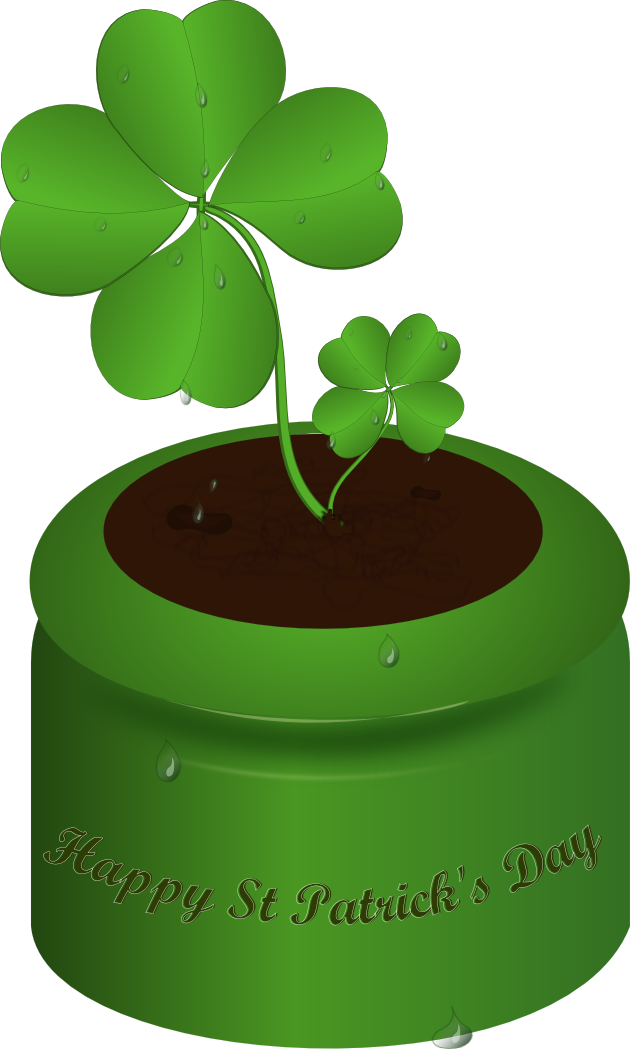Patrick Cliparts - Shamrock (630x1049)