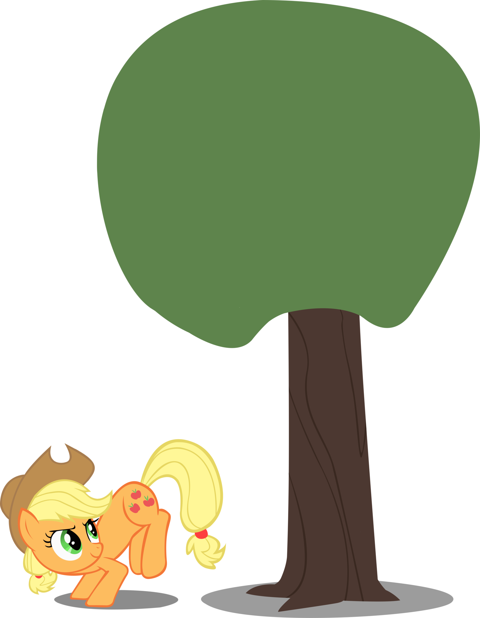 Bucking Jack Tree - Illustration (1600x2059)