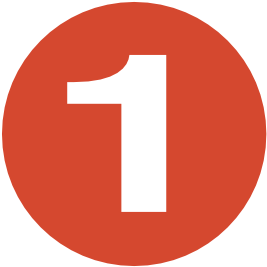 Small Number 1 Png (600x414)