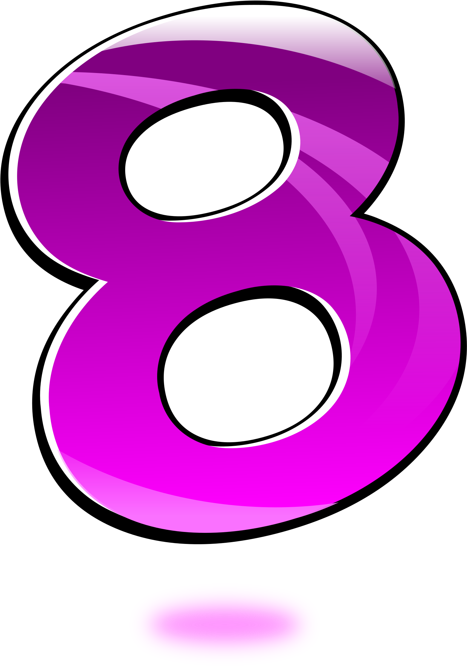 Number - Number 8 Transparent Background (2400x2400)