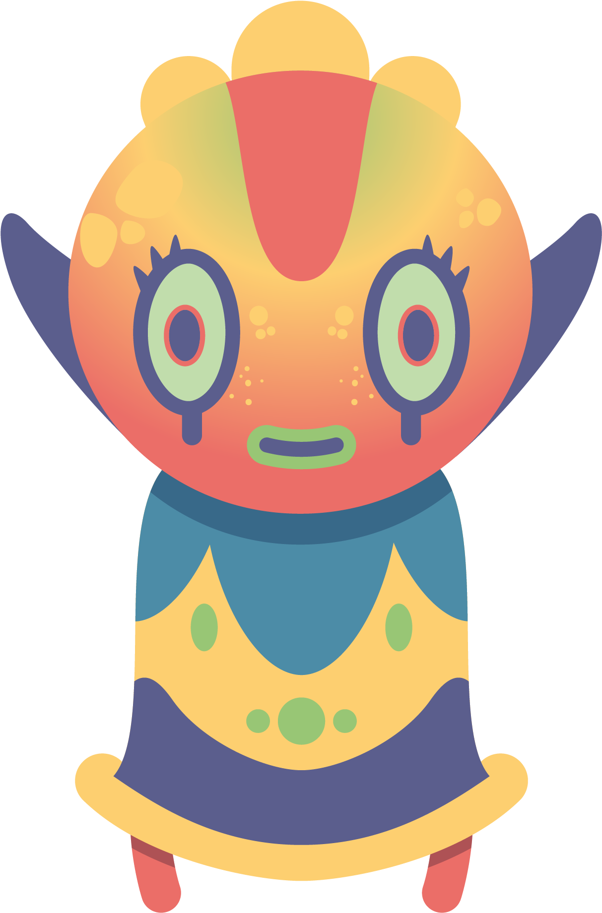 Cute Monster Pack On Behance - Monster (2500x2500)