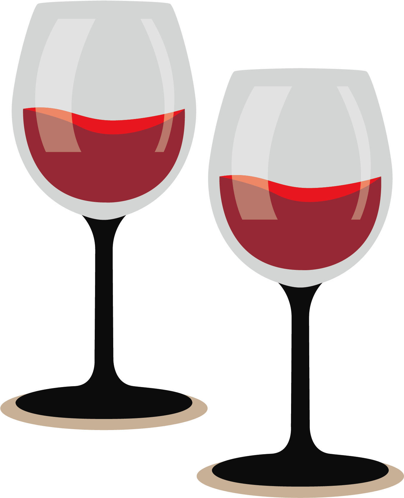 卡通红酒杯 - Verre De Vin Dessin (2107x2107)