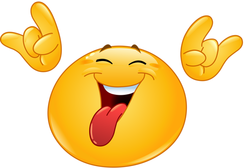 Smiley - Rock Emoticon (500x344)
