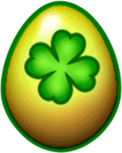 Clover Dragon - Dragonvale Clover Dragon Egg (400x500)