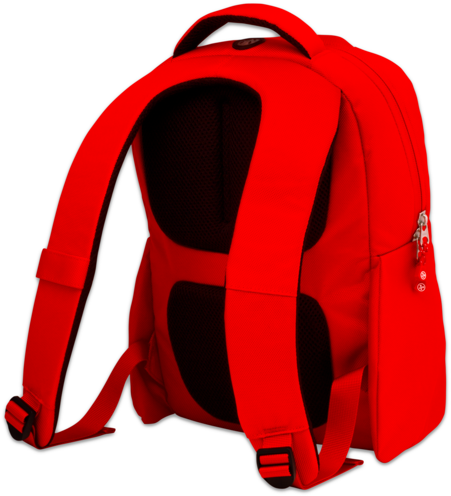 Red Backpack Clipart - Portable Network Graphics (1024x1024)