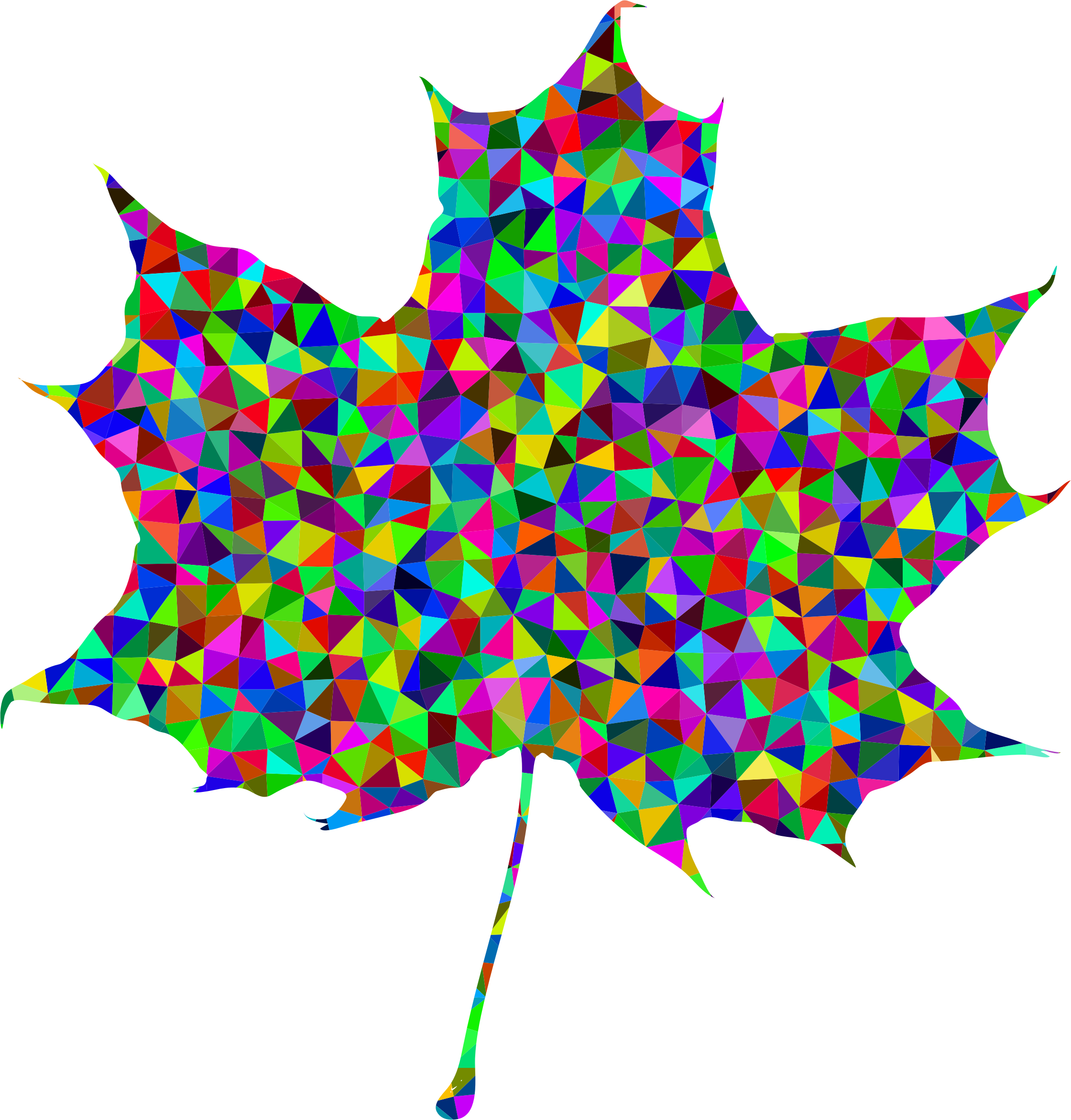 Big Image - Maple Leaf Silhouette (2240x2342)