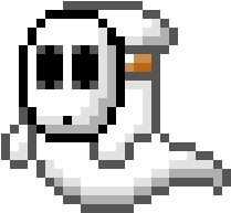 Shy Guy Pixel Art (400x400)