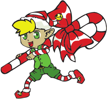 A Very Lofty Christmas - Cartoon (600x552)