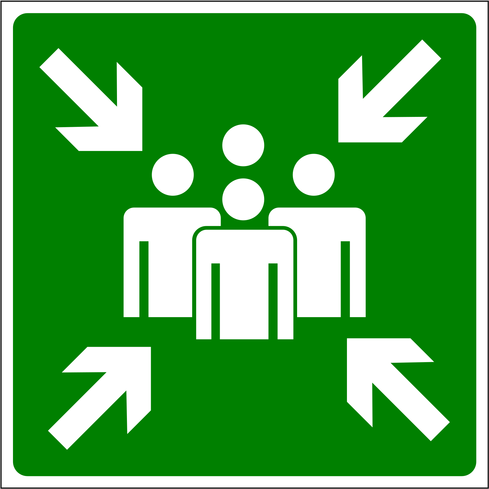Big Image - Evacuation Icon (1697x2400)