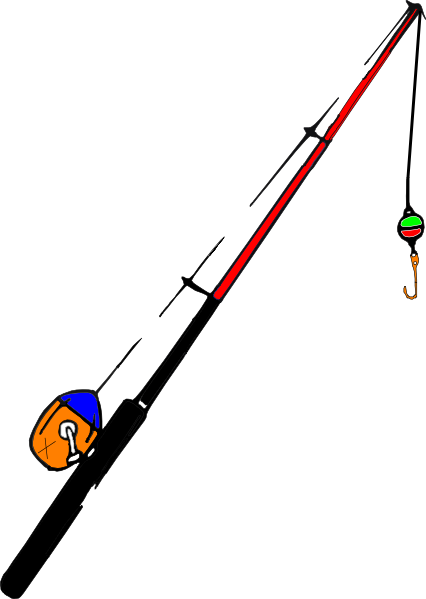 Fishing Pole Clipart Transparent (426x599)