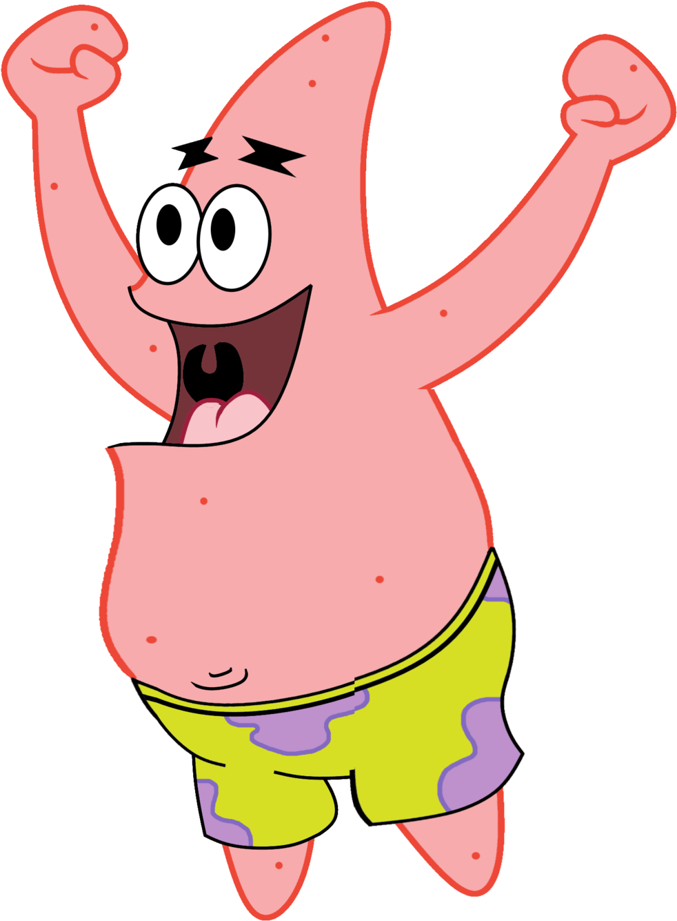 Patrick Star Clipart - Patrick Star (1024x1358)