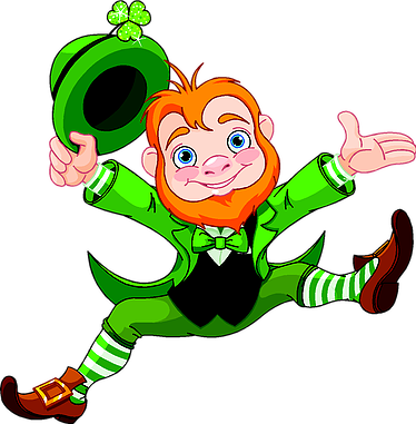 Leprechaun - St Patrick's Day Leprechaun (374x381)