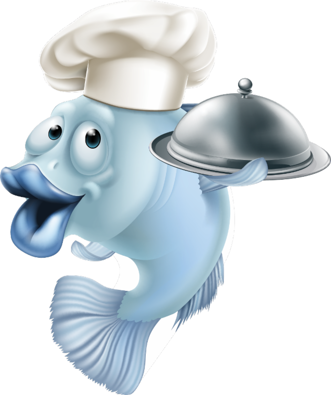 Vector Pescado Chef (670x800)