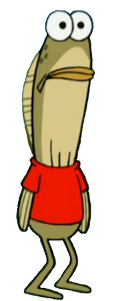 Frank - Frank The Fish Spongebob (306x477)