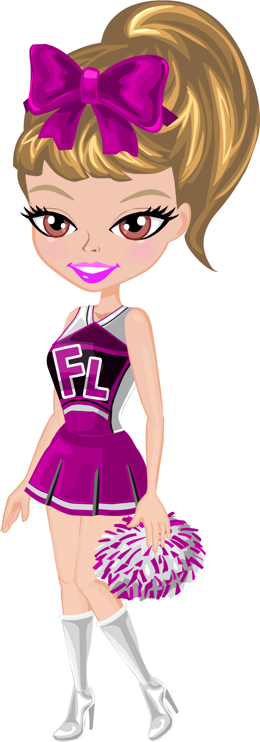 My Avatar Cheer - Illustration (833x2415)