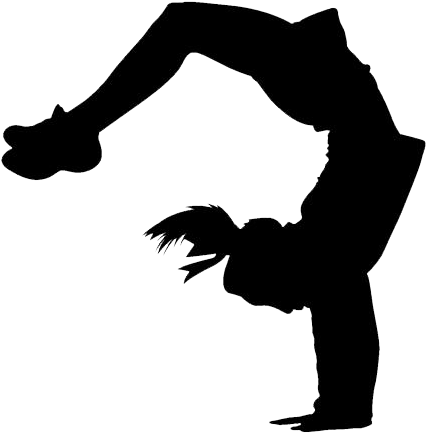 Cheerleader Silhouette (480x480)