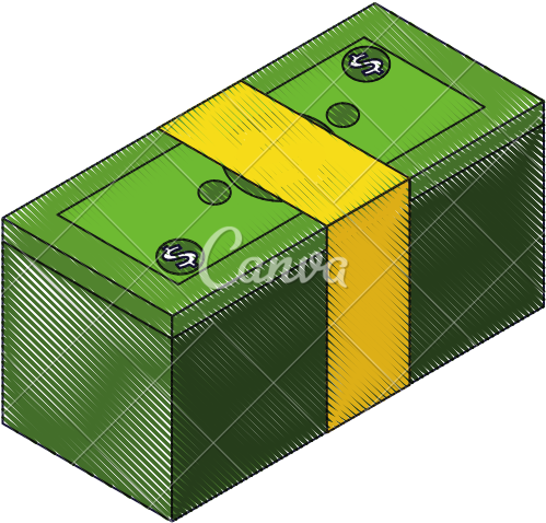 Drawing Money Purse - Drawing (550x550)