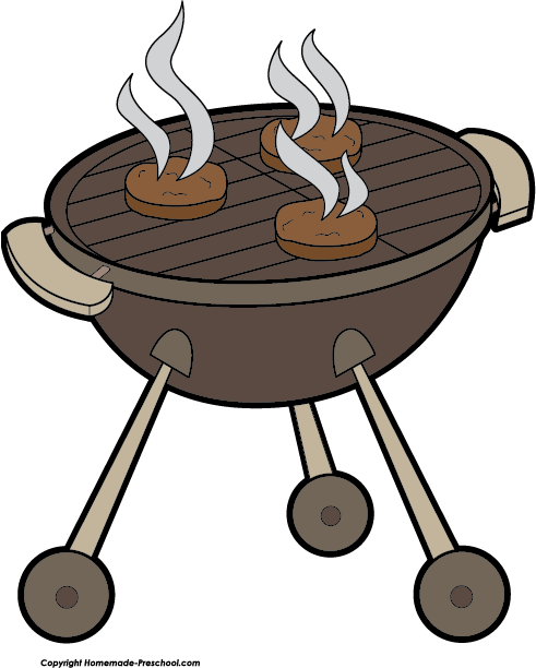 Grill Clip Art (491x612)
