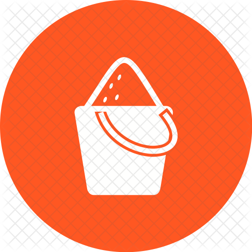 Sand Bucket Icon - Sand (512x512)