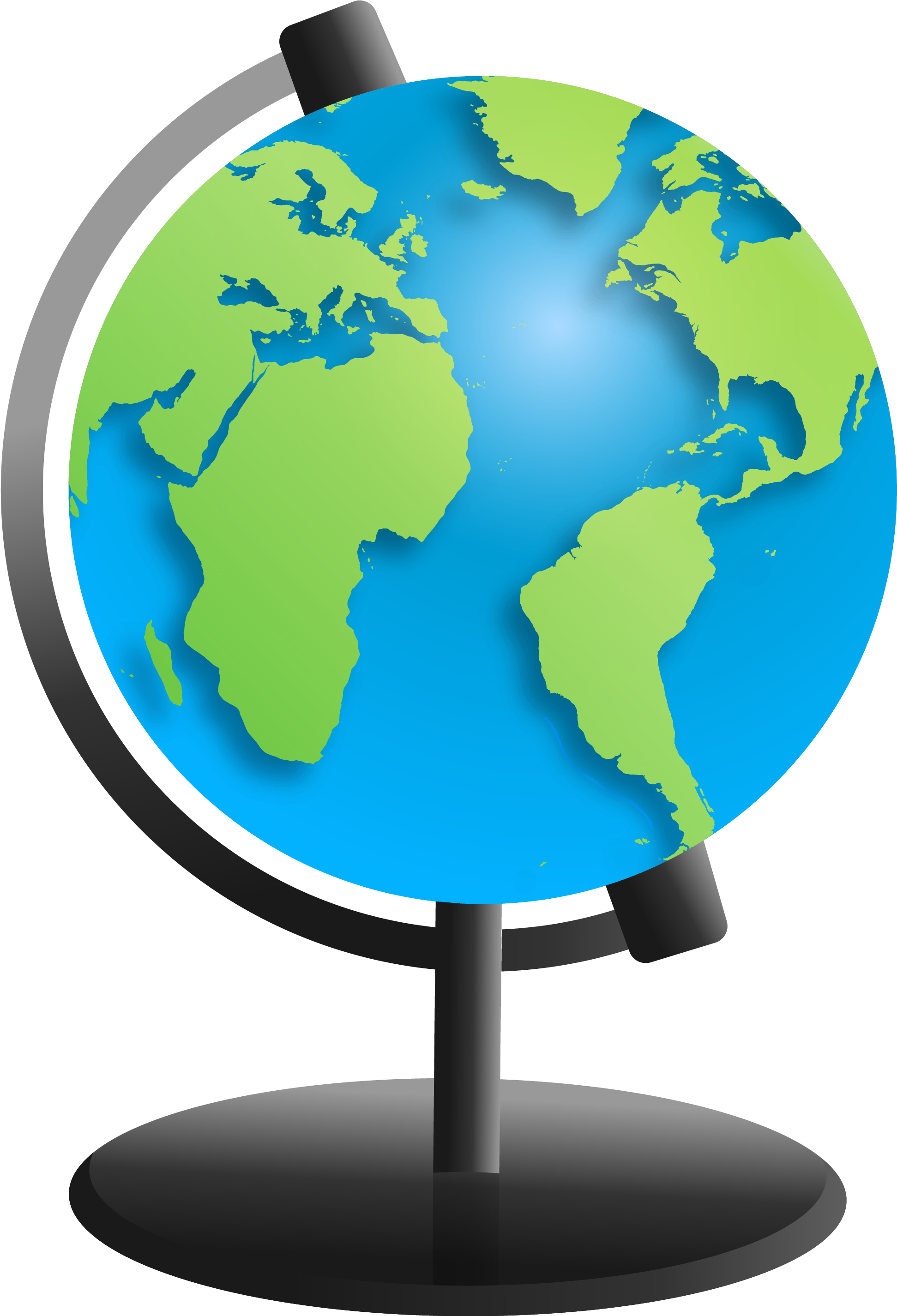 Vector Hand-painted Globe - Vector Hand-painted Globe (3440x2850)