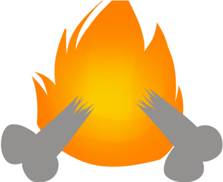 Fire Clipart No Background - Bonebreaks (640x360)
