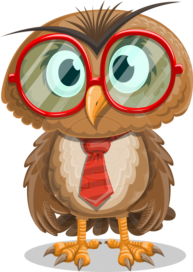 Owlbert Witty - Cartoon (957x1060)