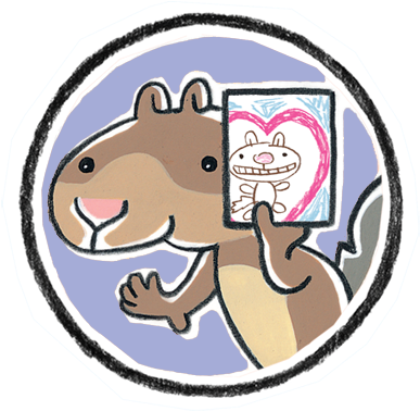 Scaredy Squirrel Cliparts - Cartoon (500x380)