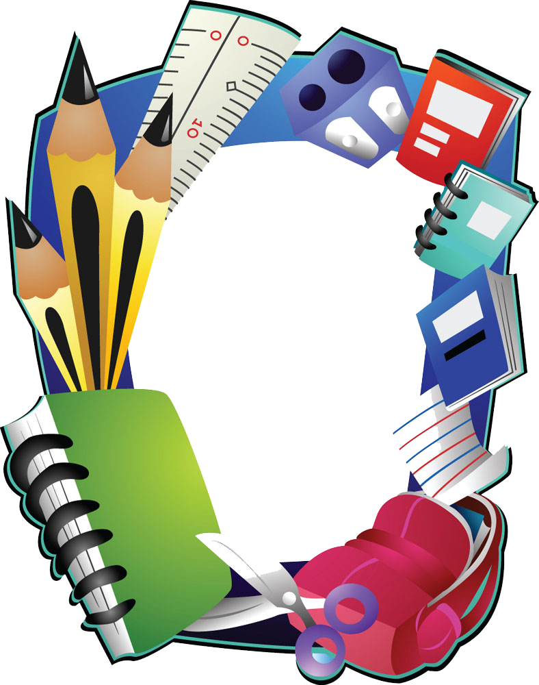 Borders And Frames Picture Frame School - Border Design For School (788x1000)