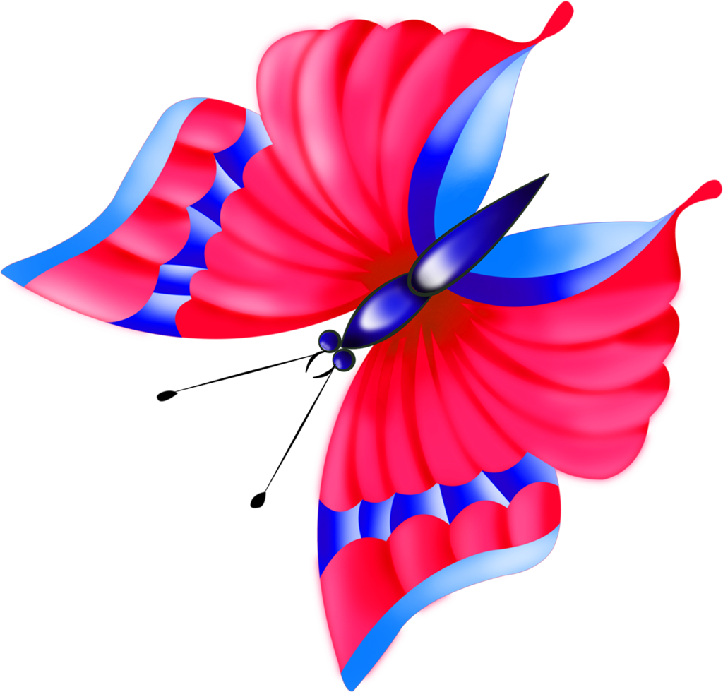 Butterflies Set3 165 - Бабочка Пнг Мультяшный (1024x980)