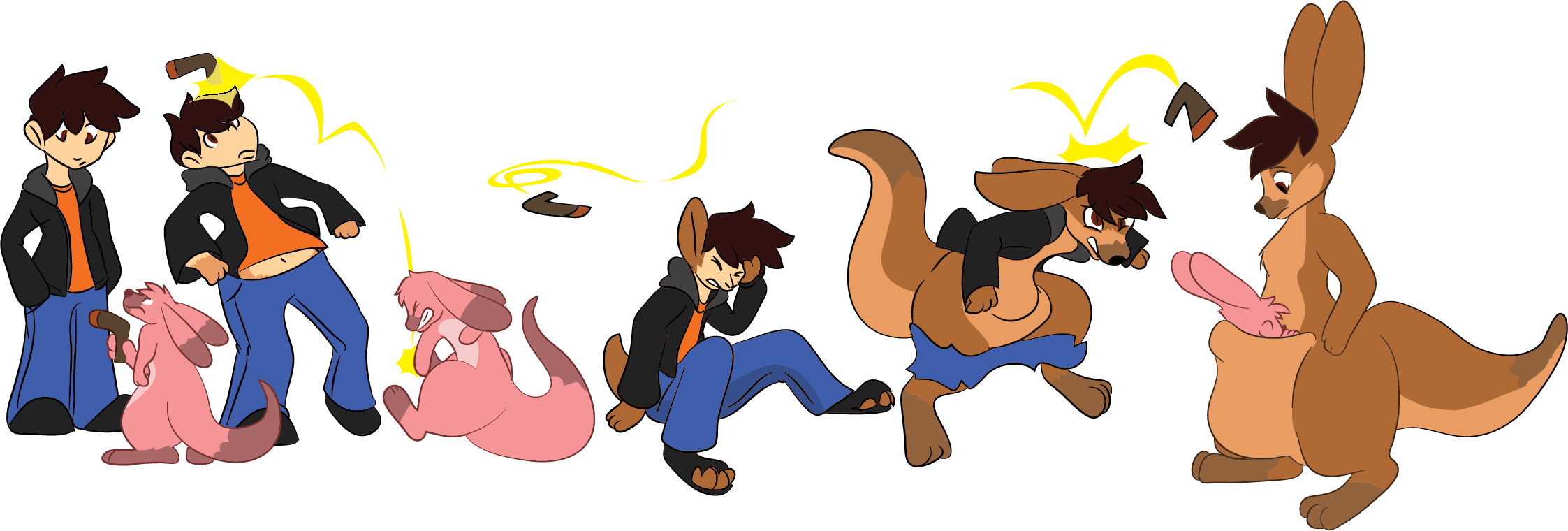 Kangaroos Are Jerks - Kangaroo Tg (2245x760)