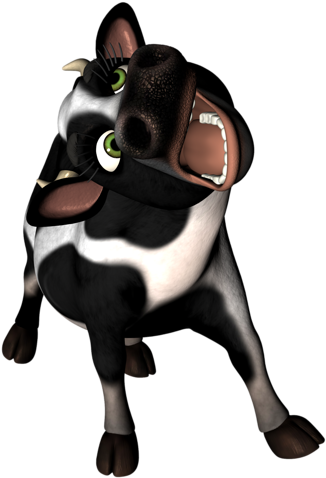 Cards - Dairy Cow (351x500)