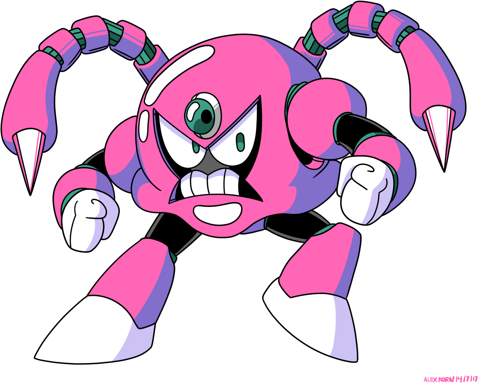 Mega Man Unleashed - Mega Man (1600x1292)