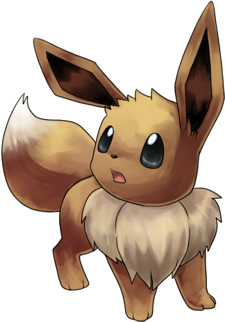 Eevee Cute Transparent (512x511)