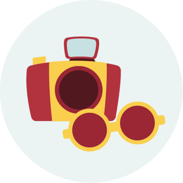 Have A Fun And Safe Vacation - Circle (360x360)