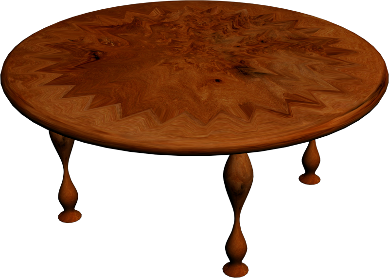Rock Clipart Solid Object - Wooden Table (800x571)